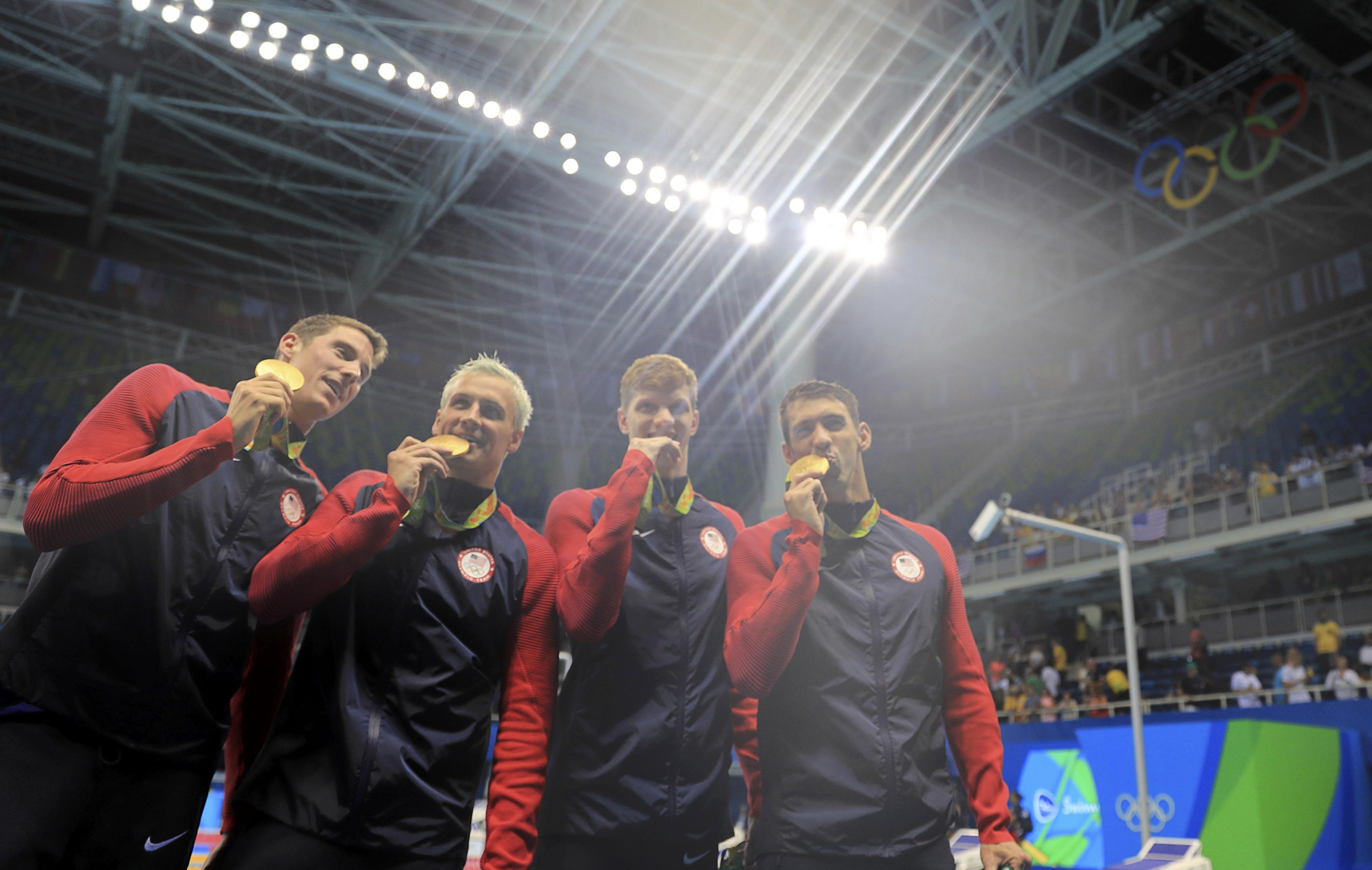 Besides gold medals and glory, the money athletes