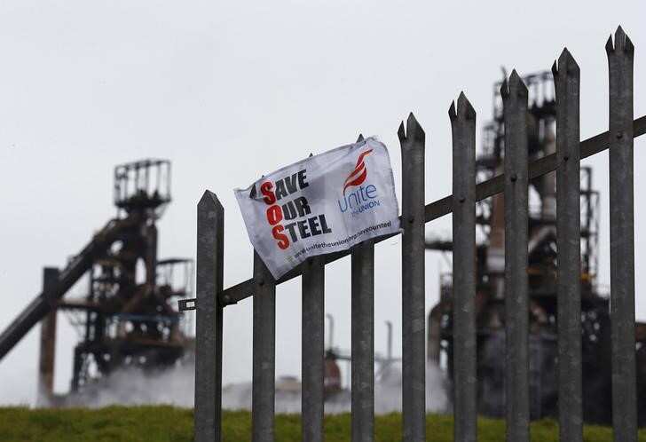 British steel workers face prospect of pension quick fix