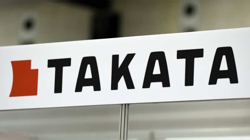 Takata shares dive 15% on bankruptcy buyout report