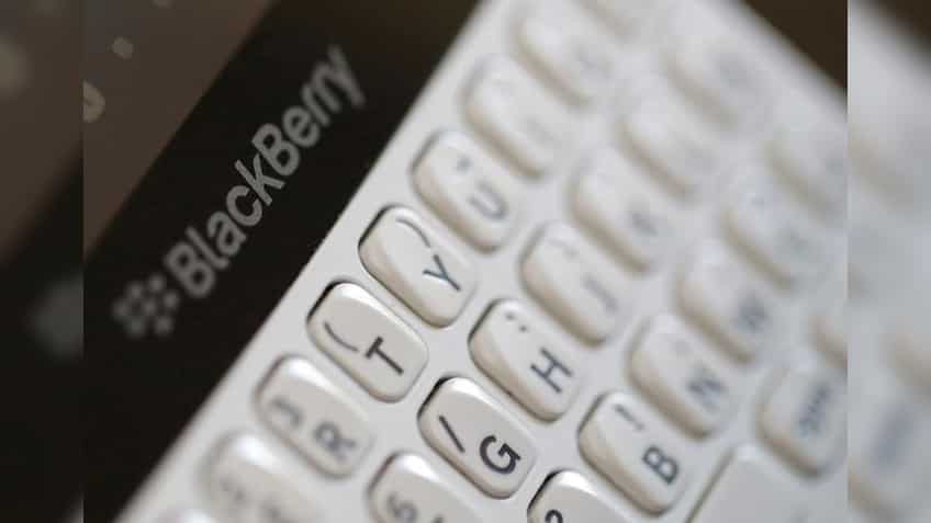 BlackBerry exits smartphone design with outsourcing plan; shares up 4%
