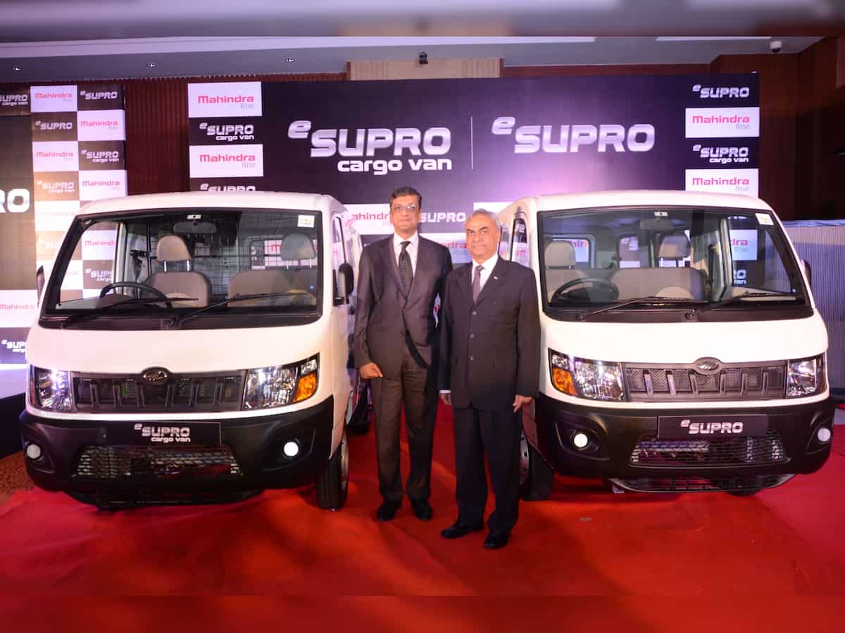 M&amp;M launches &#039;eSupro&#039; electric vans at Rs 8.5