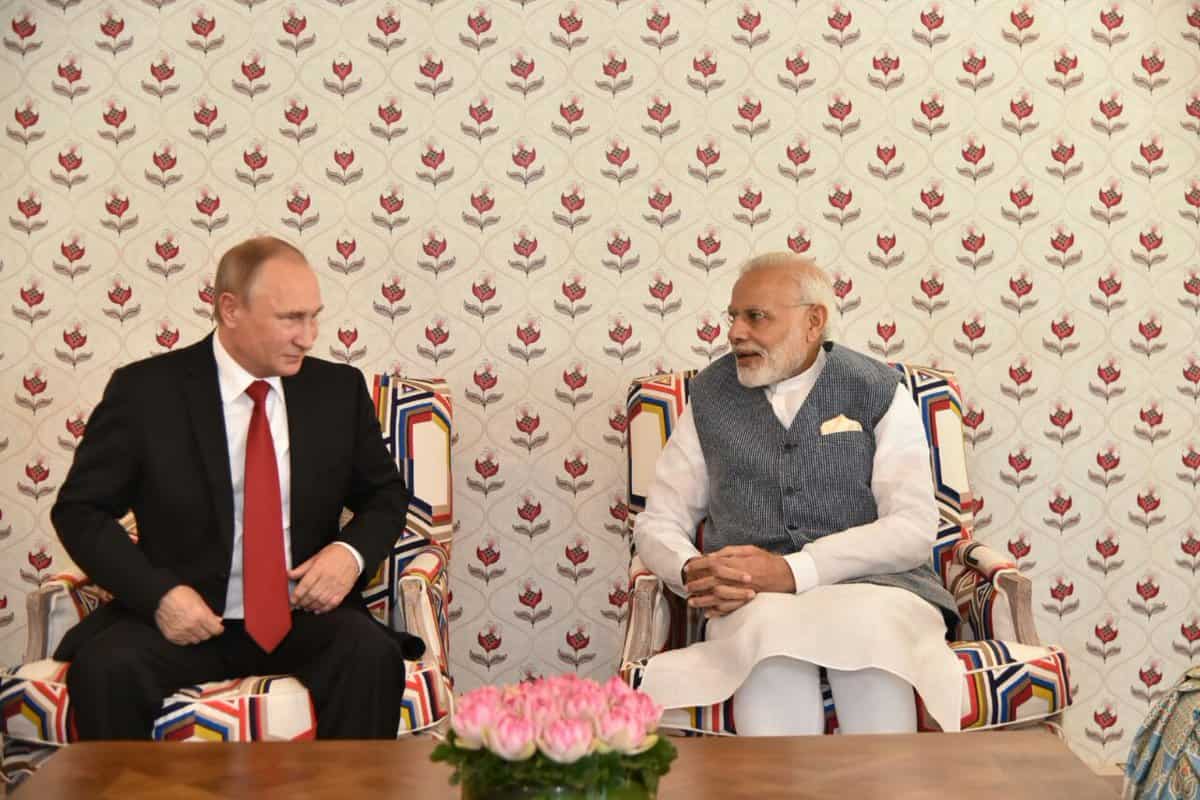 PM Narendra Modi, Vladimir Putin begin bilateral talks 