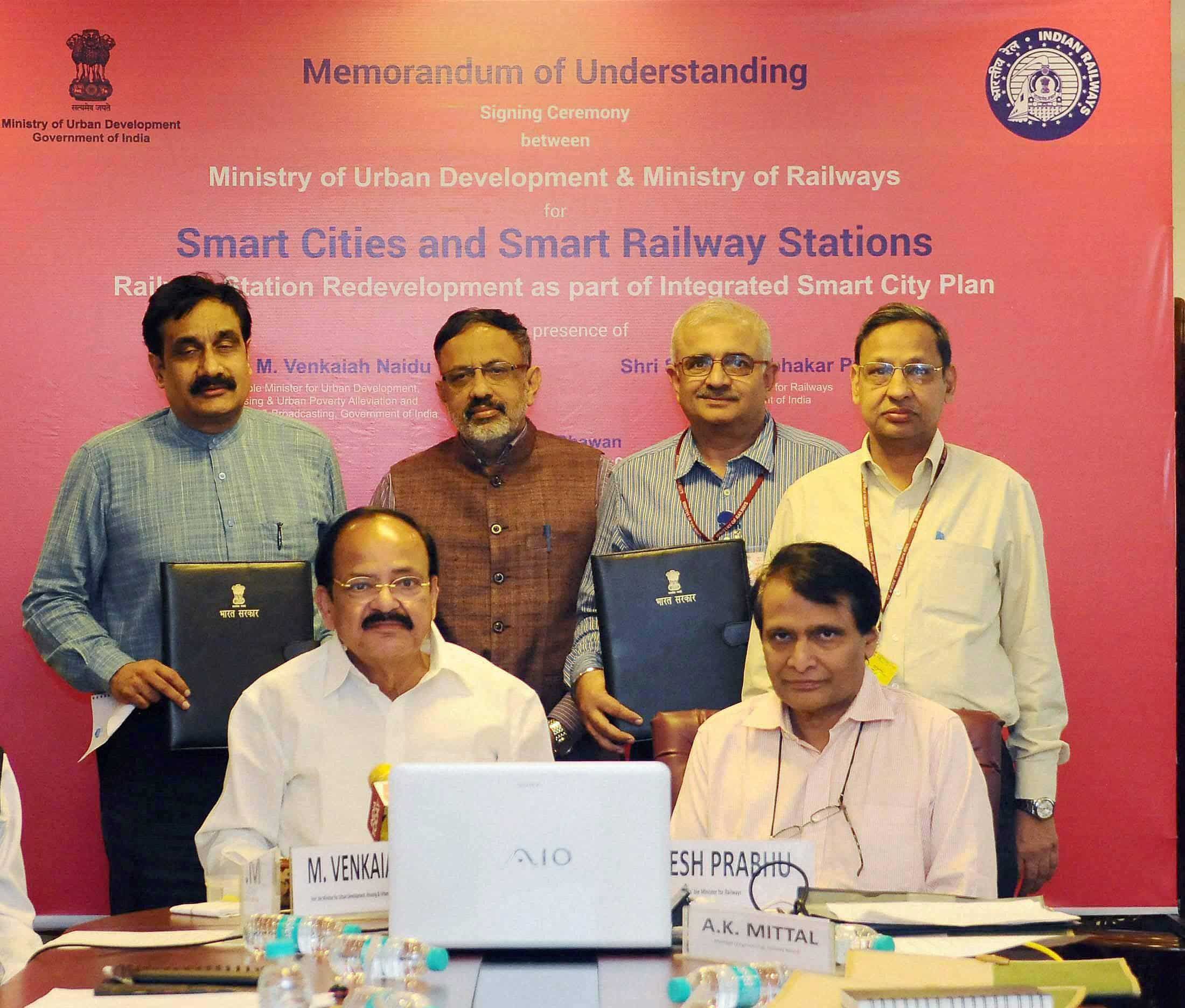 Railway stations, surrounding areas to be redeveloped under Smart City Plan 