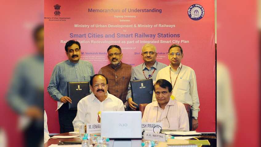 Railway stations, surrounding areas to be redeveloped under Smart City Plan 