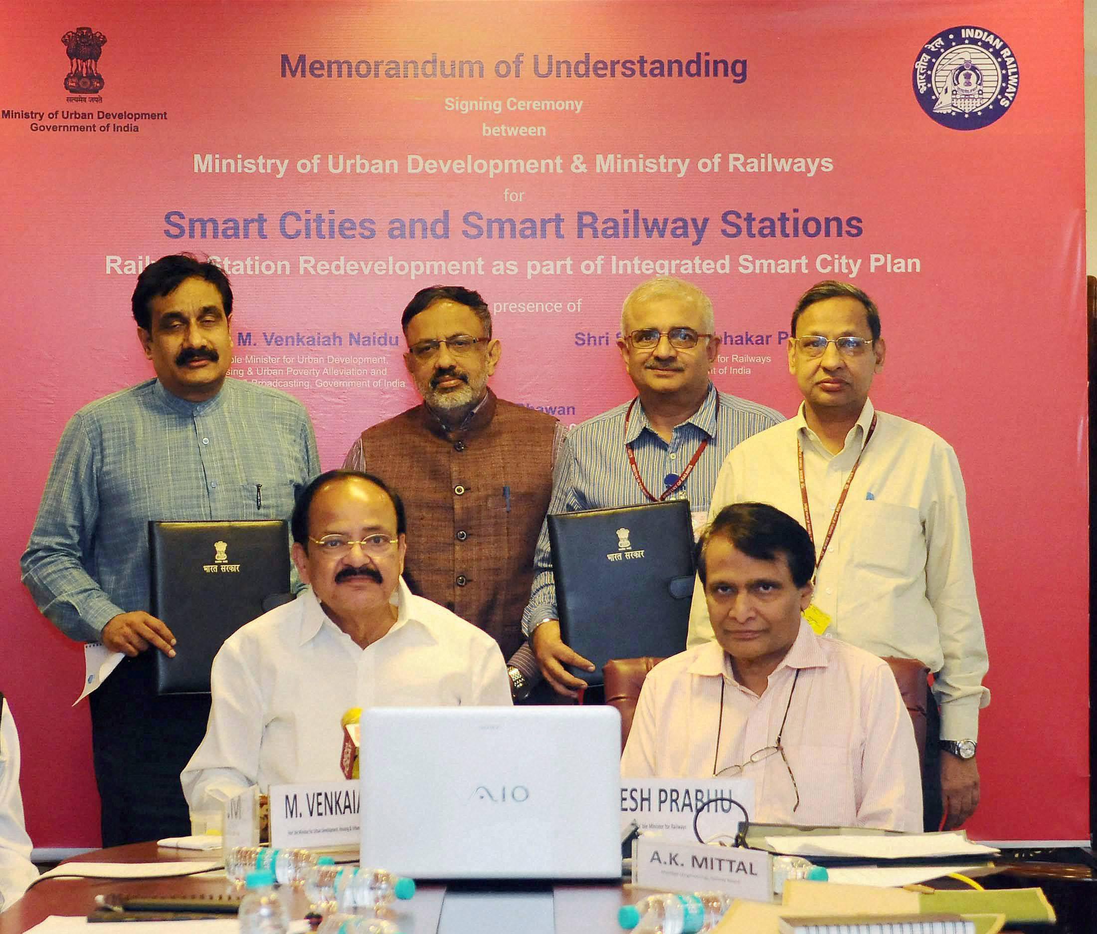 Railway stations, surrounding areas to be redeveloped under Smart City Plan