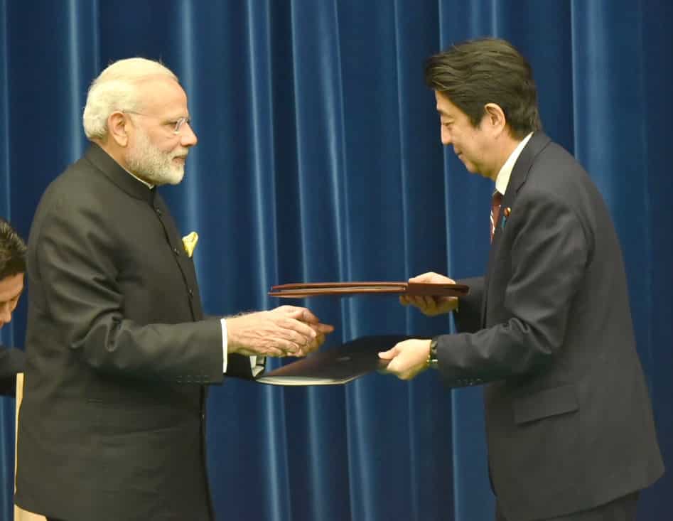 India, Japan signs landmark Civil Nuclear Deal