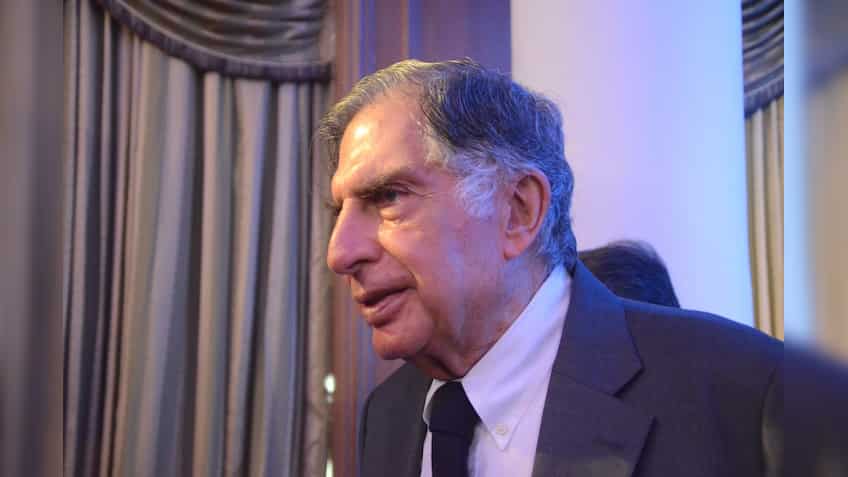 Ratan Tata meets FM Jaitley, declines comment