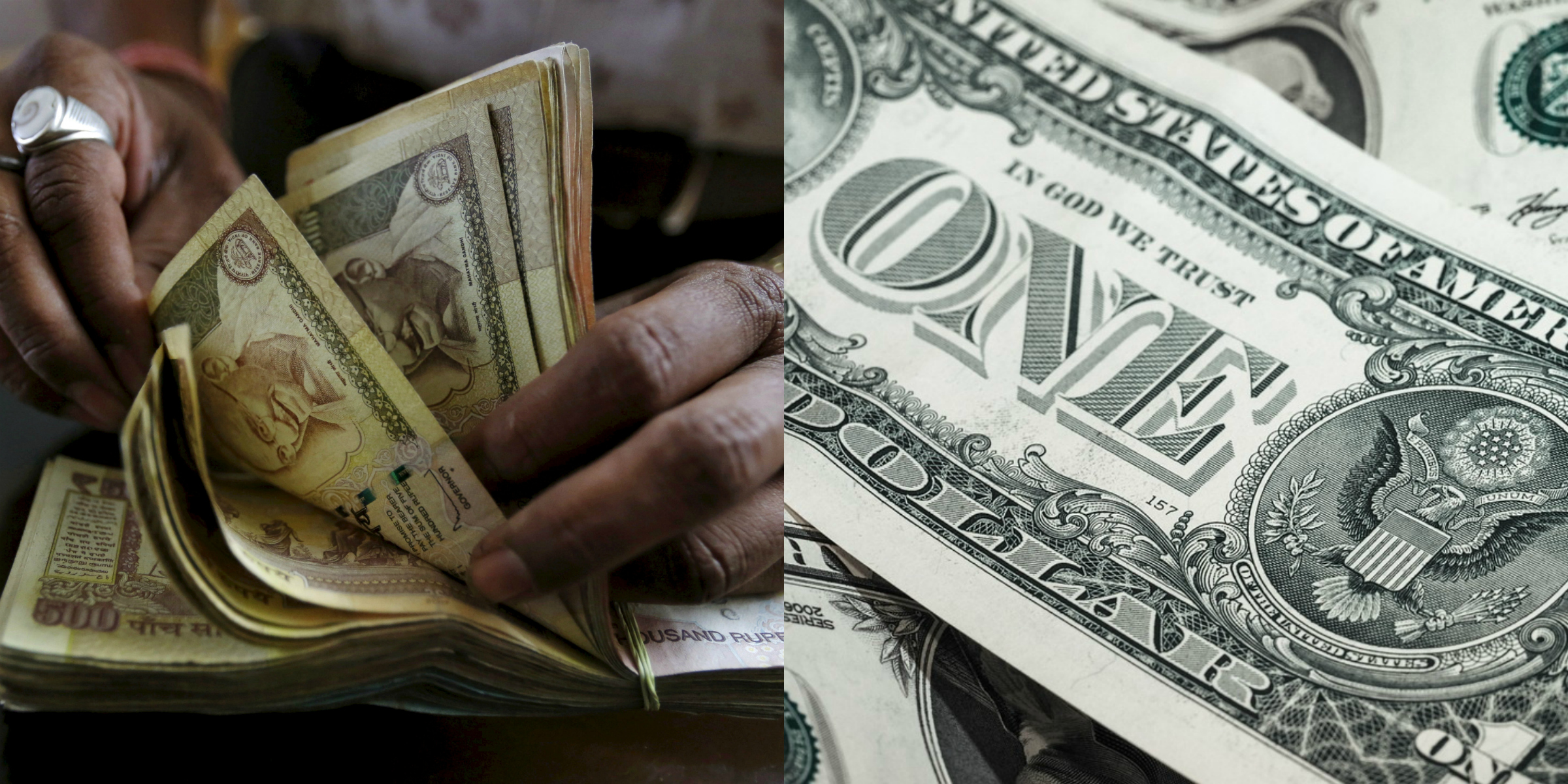 Dollar strengthened post Trump's win; Rupee saw median change