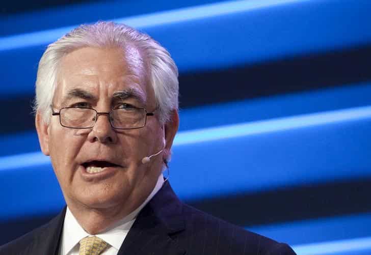 Donald Trump likely to name Exxon Mobil's CEO Rex Tillerson as secretary of state 