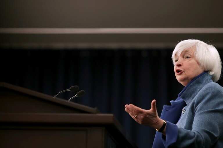 US Federal Reserve raises key interest rate, sees three hikes in 2017