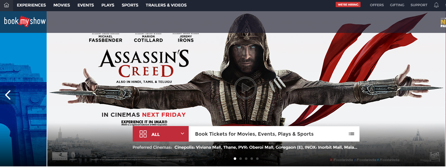 BookMyShow contributes 33% to Dangal's overall Rs 30 crore business in India