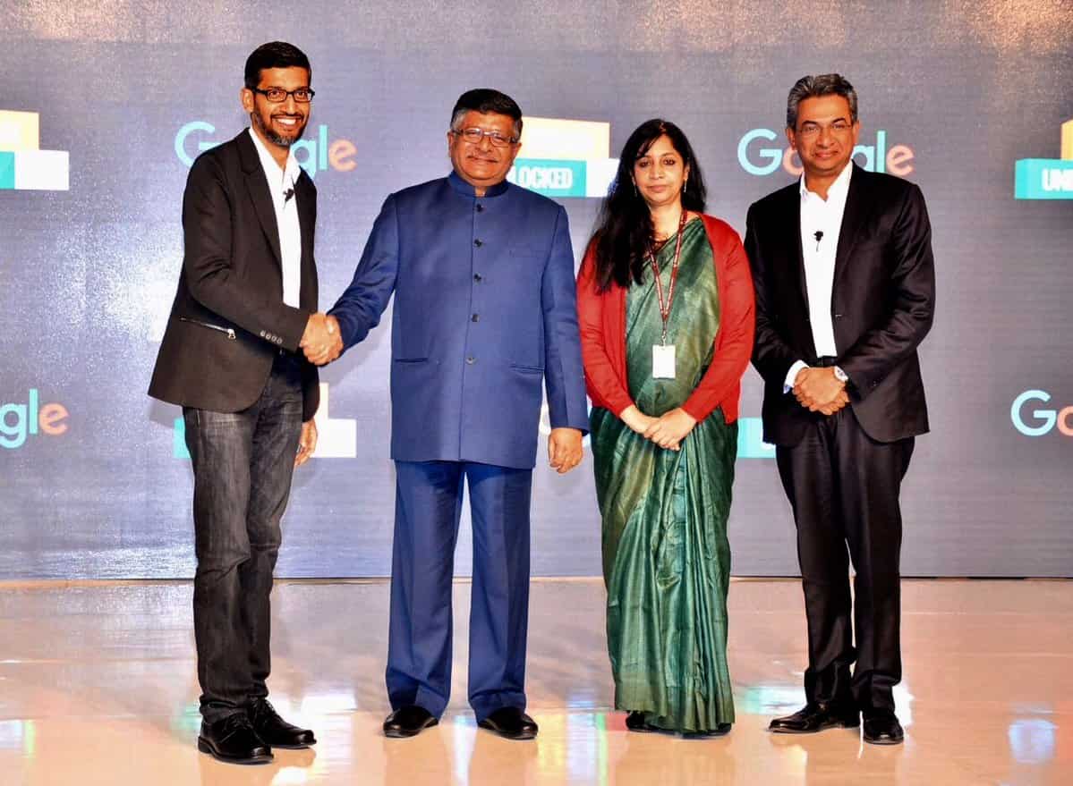 Tailor more products to Indian needs: Prasad to Google