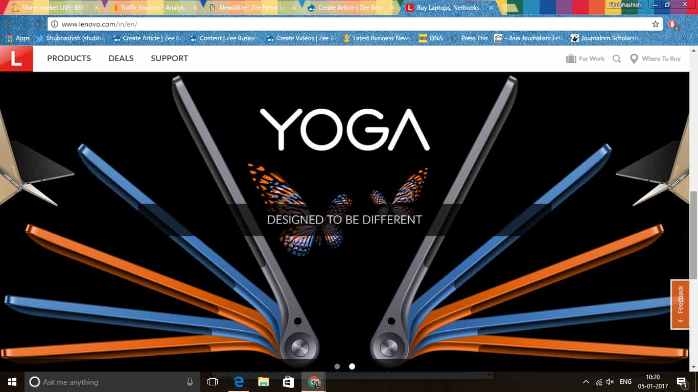 CES 2017: Lenovo launches new range of laptops, tablet | Zee Business