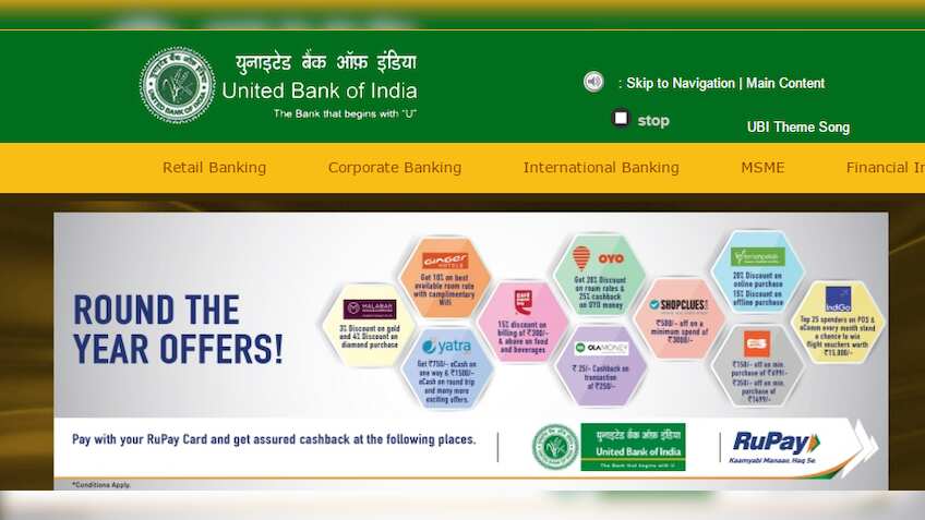 United Bank of India trims MCLR rate by 90 basis points; shares gain