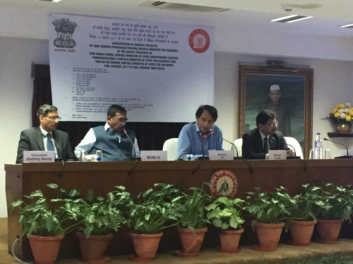 Suresh Prabhu announces key policies to increase non-fare revenues of Indian Railways