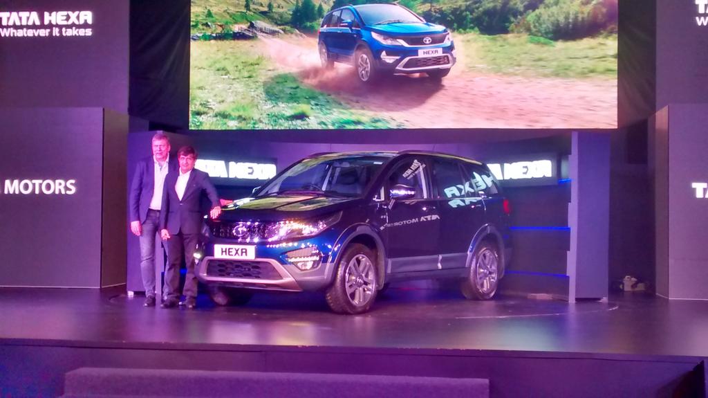 Tata Motors launches Tata Hexa at Rs 11.99 lakh