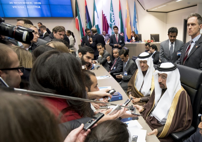OPEC oil output inches down after November deal