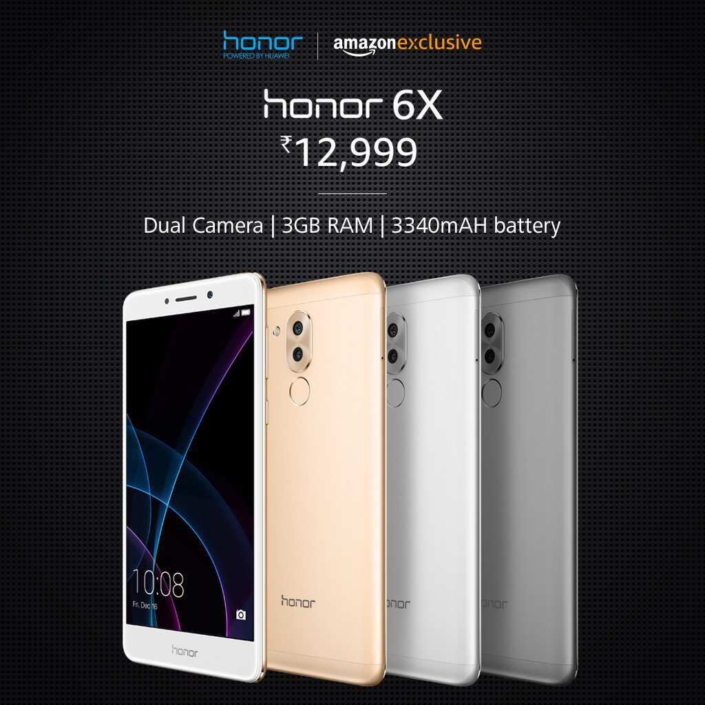 Huawei launches Honor 6X in India; aims for 10 market share Zee Business