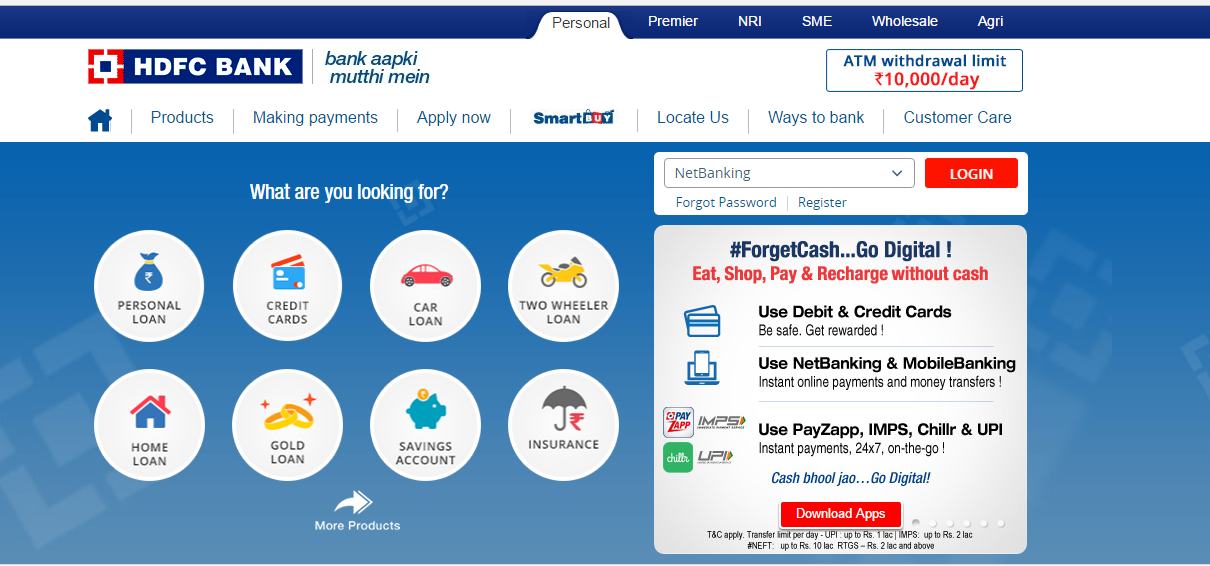 HDFC Bank wants reasonable MDR charges on credit & debit card transactions