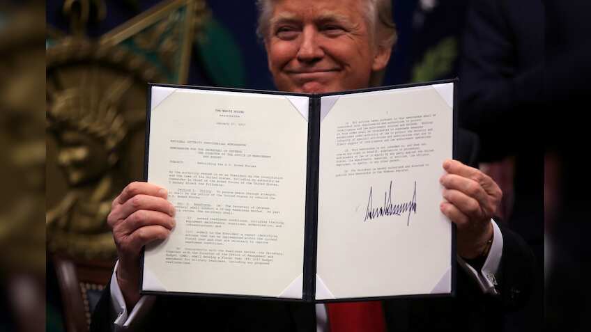 Border wall: Trump upbeat after conversation with Mexican president