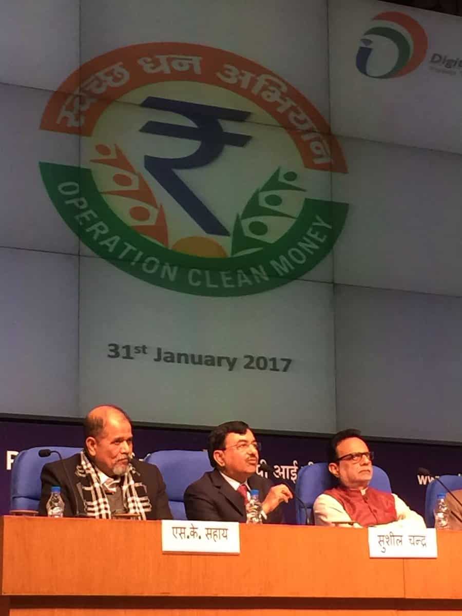 Income Tax Department launches Operation Clean Money to verify demonetisation data with tax payers' filings