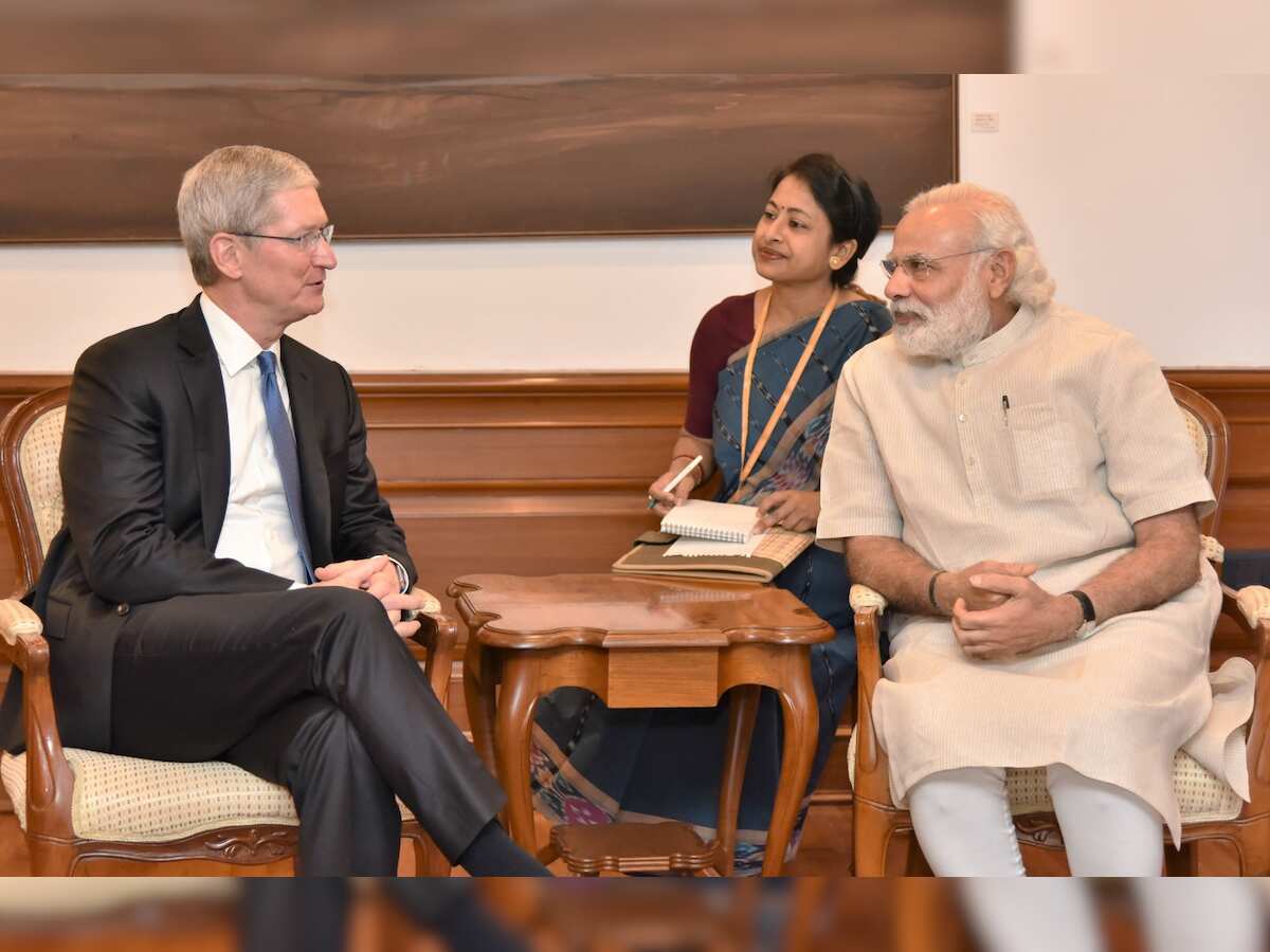 Apple CEO Tim Cook says demonetisation move still