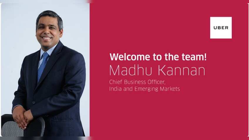Tata Sons' Madhu Kannan joins Uber