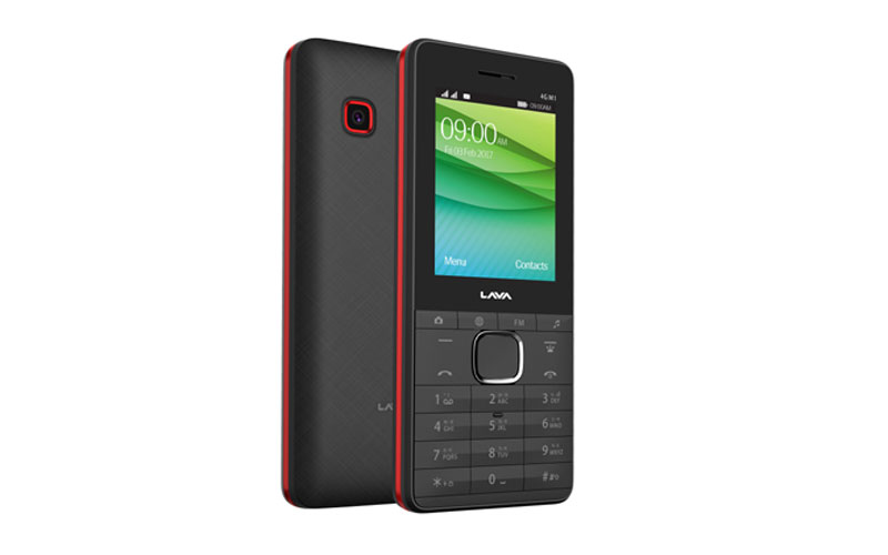 LAVA launches India's first 4G ready feature phone