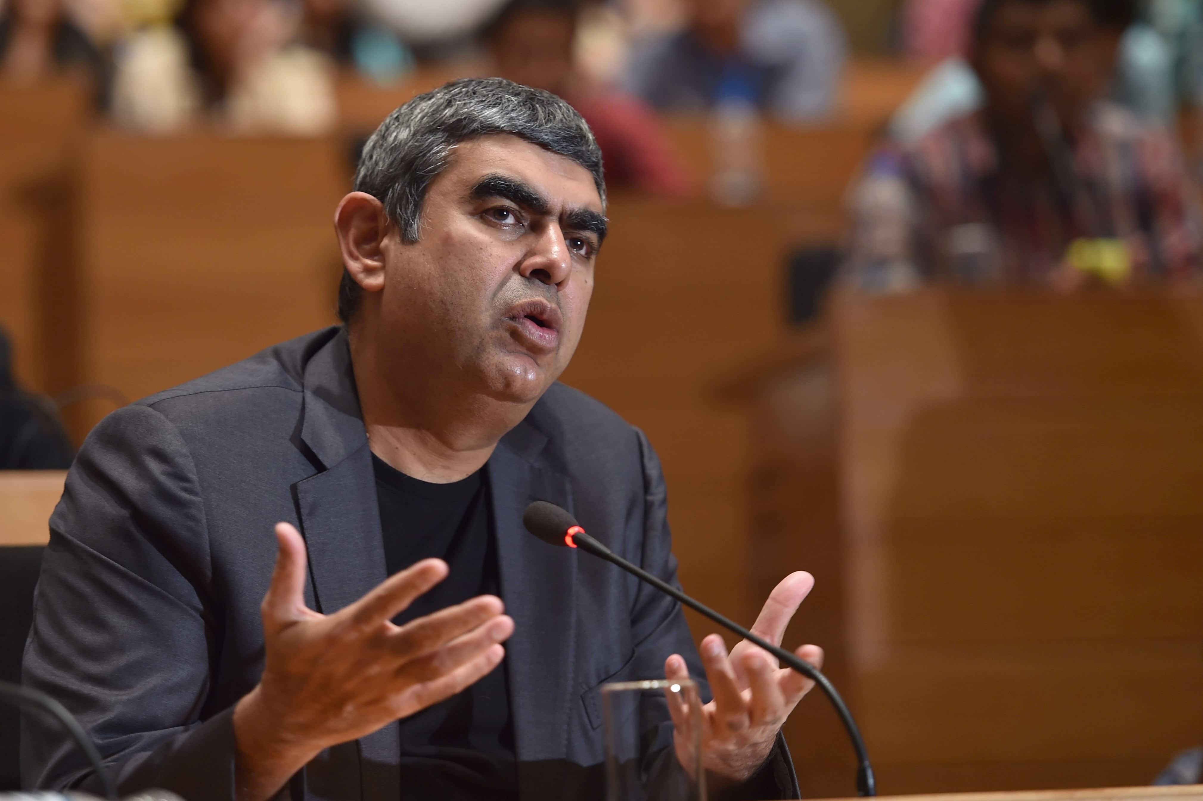Vishal Sikka says 'malicious stories' being spread to target him
