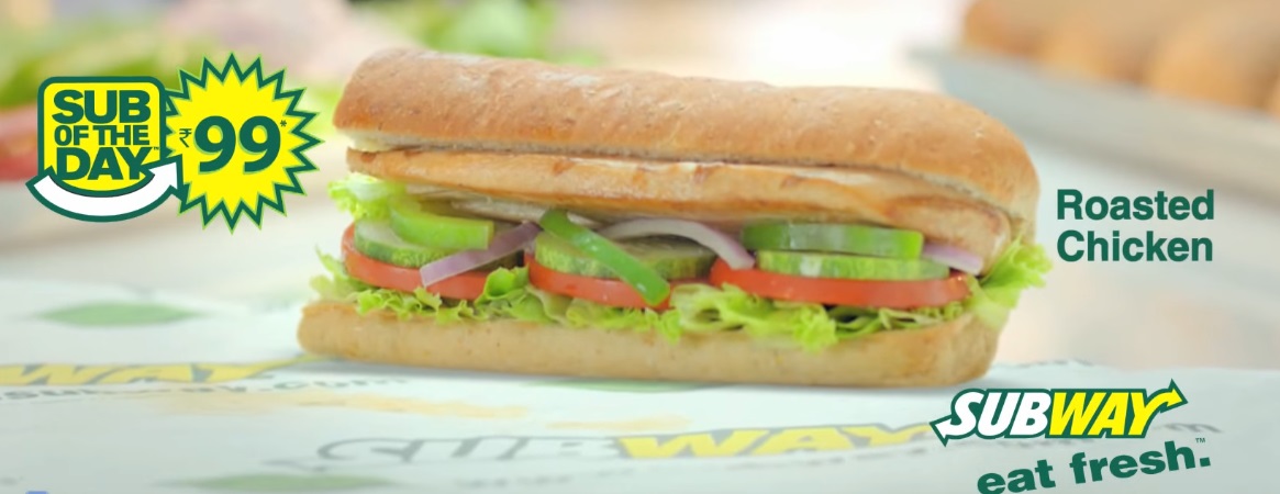Subway to open nearly 100 outlets in next one year