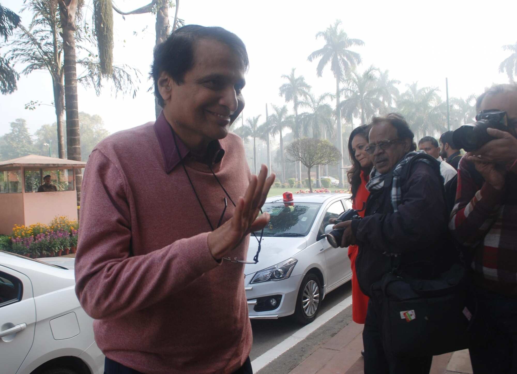 Suresh Prabhu flags off indigenously built Medha rake