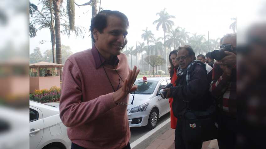 Suresh Prabhu flags off indigenously built Medha rake