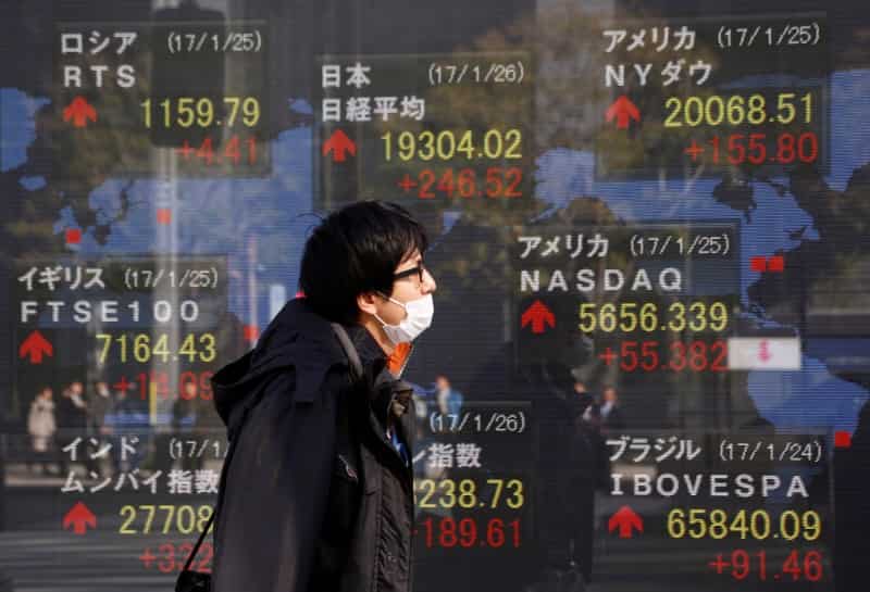 Asian stocks pull back on fresh doubts about Trump policies