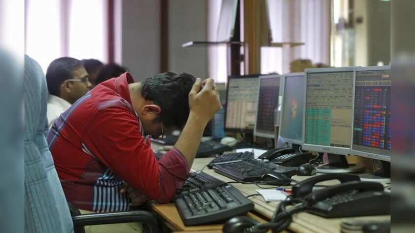 Sensex ends lower; stronger rupee hurts IT, drugmakers