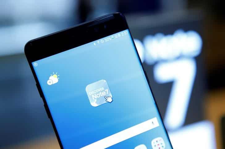 Samsung Electronics says to sell refurbished Galaxy Note 7s