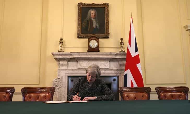 British PM May to fire starting gun on Brexit