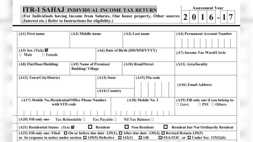 Income Tax Filing: What is Sahaj? Here's all you need to know about new ITR-1 Form