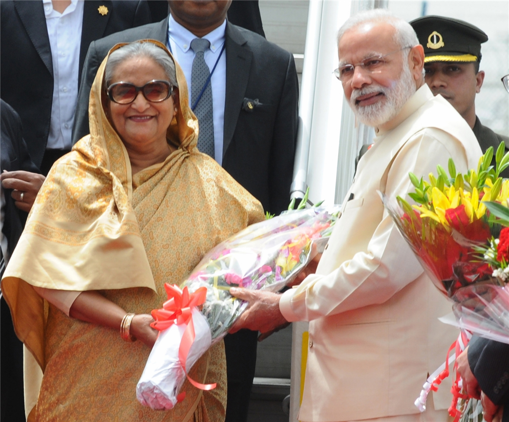 PM Modi holds talks with Bangladesh PM Sheikh Hasina today