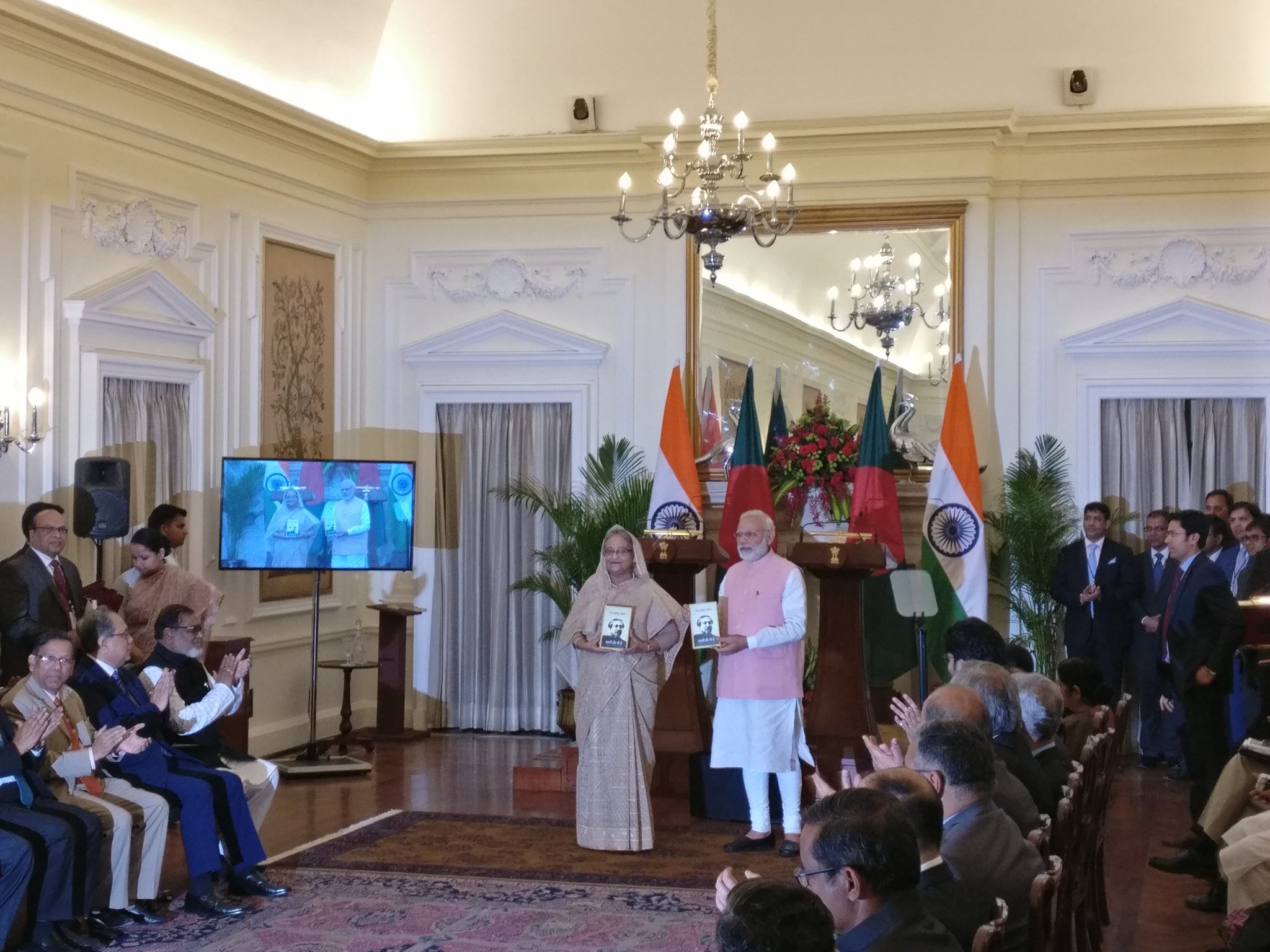 PM Modi announces credit of $4.5 billion to Bangladesh