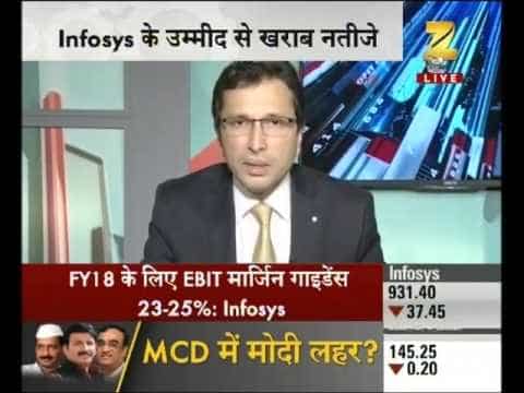 Results of Infosys did not came as expectations