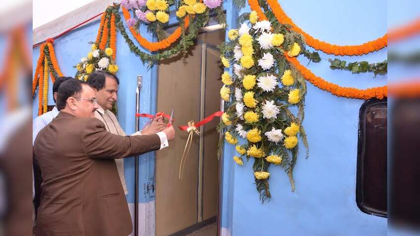 Suresh Prabhu launches new rail coach with glass roof, GPS