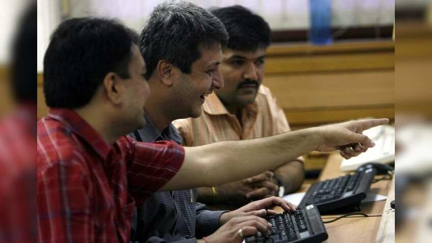 Sensex hits record high; rupee at 20-month high