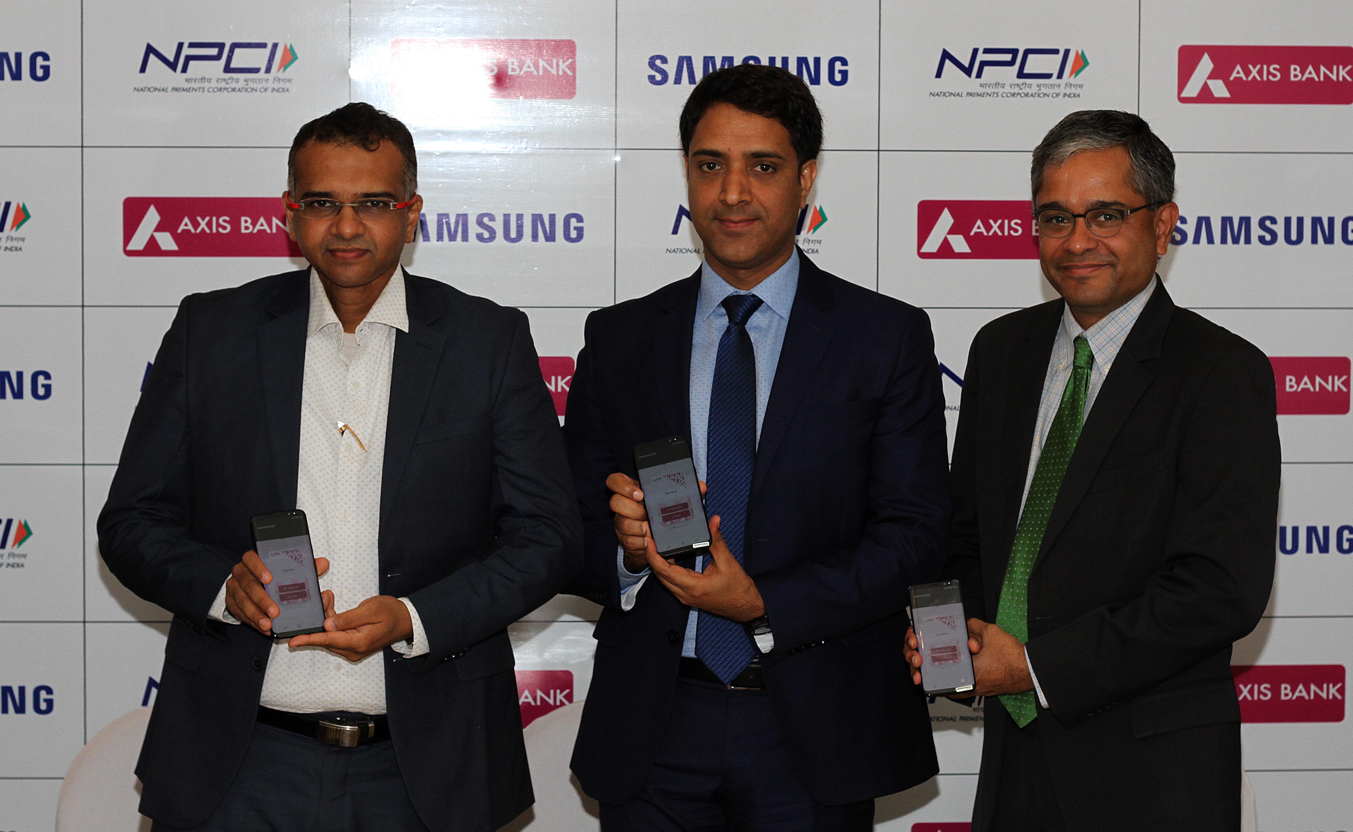 Samsung Pay now available on UPI; collaborates with Axis Bank