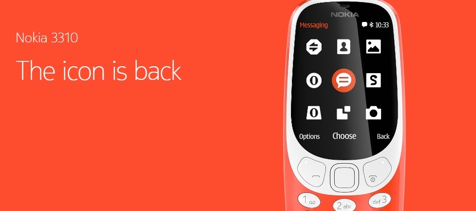 Nokia 3310 officially launched in India at Rs 3,310