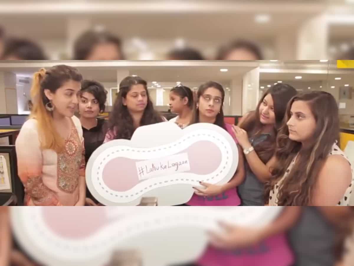 Taxing sanitary pads is akin to violation of