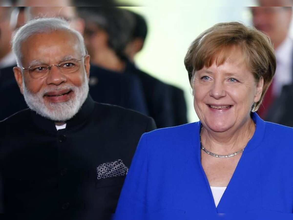 Angela Merkel wants to foster India ties, softens