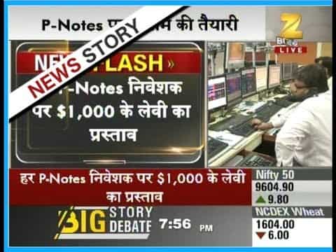 Market regulator SEBI proposed levying $1,000 fine for misuse of p-notes
