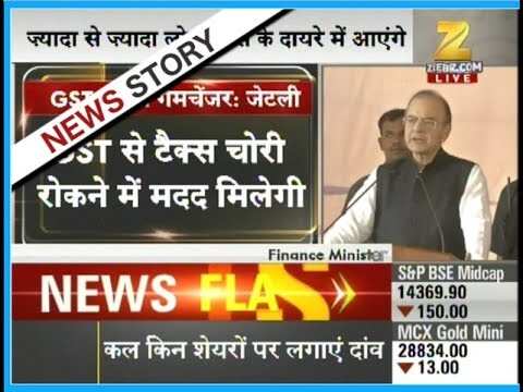 GST will play the role of game changer for our country, says FM Jaitley