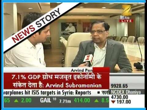 NITI Ayog vice chairman Arvind Panagariya speaks on GDP statistics