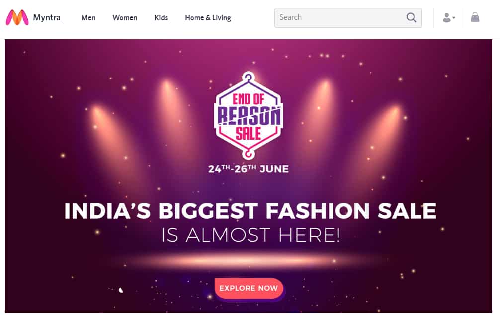 Myntra eyes 25-fold jump in sales, 4 lakh new customers from upcoming sale